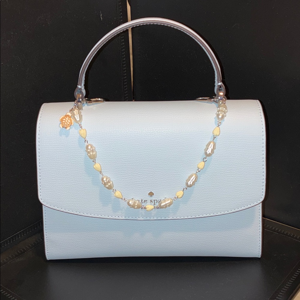 Hawaiian Purse Pikake And Pearl Accent